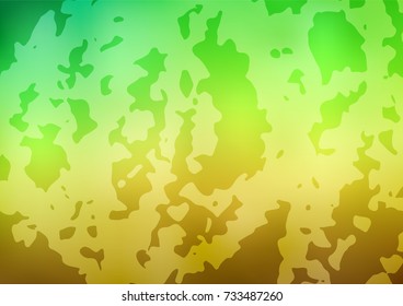 Vector natural elegant background. Doodles created by child on blurred abstract background with gradient. Hand painted design for web, leaflet, textile.