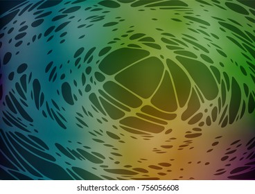 Vector natural elegant background. Modern geometrical abstract illustration with doodles drawn by child. Hand painted design for web, leaflet, textile.