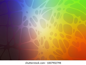 Vector natural elegant pattern. Brand-new colored illustration in blurry style with doodles drawn by child. The pattern can be used for wallpapers and coloring books.