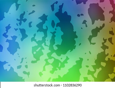 Vector natural elegant pattern. Childish elegant natural pattern with gradient. Brand-new style for your business design.