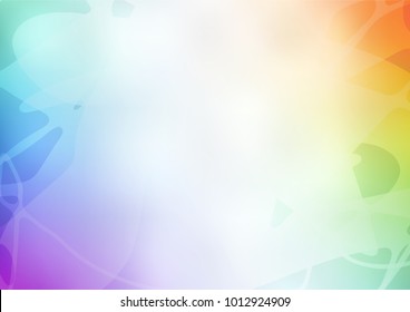 Vector natural elegant pattern. Colorful illustration in abstract style with doodles created by child. The best blurred design for your business.