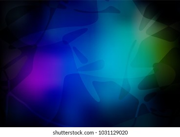 Vector natural elegant pattern. Colorful abstract illustration with lines drawn by child in Asian style. The pattern can be used for wallpapers and coloring books.