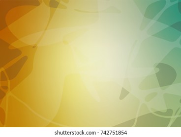 Vector natural elegant pattern. Decorative shining childish illustration with doodles on abstract template. A completely new template for your business design.