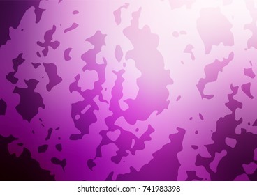 Vector natural elegant pattern. Doodle illustration made by child in Origami style with gradient. Hand painted design for web, leaflet, textile.