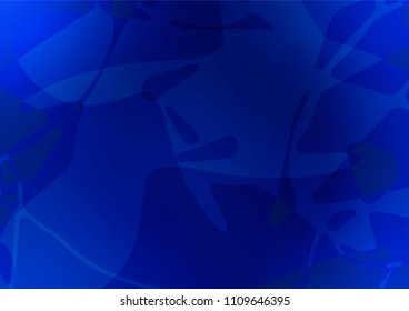 Vector natural elegant pattern. Doodles created by child on blurred abstract background with gradient. The elegant pattern can be used as a part of a brand book.