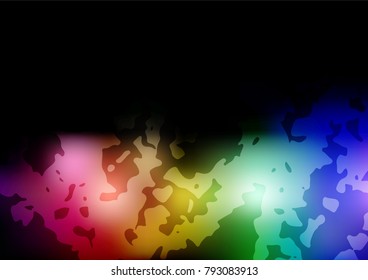 Vector natural elegant pattern. Shining colored illustration with childish doodles in Arabic style. Brand-new style for your business design.