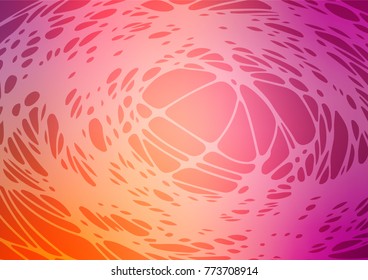 Vector natural elegant template. Childish elegant natural pattern with gradient. Hand painted design for web, leaflet, textile.