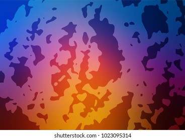 Vector natural elegant template. Colorful abstract illustration with lines drawn by child in Asian style. The elegant pattern can be used as a part of a brand book.