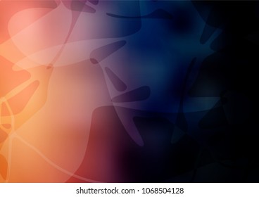Vector natural elegant template. Colorful illustration in abstract style with doodles created by child. The pattern can be used for coloring books and pages for kids.