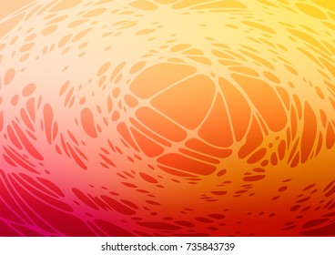 Vector natural elegant template. Colorful illustration in abstract style with doodles created by child. A completely new design for your business.