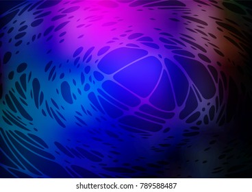 Vector natural elegant template. Colorful abstract illustration with lines drawn by child in Asian style. The elegant pattern can be used as a part of a brand book.