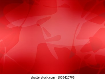 Vector natural elegant template. Decorative shining childish illustration with doodles on abstract template. Brand-new style for your business design.