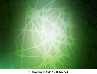 Vector natural elegant template. Doodle illustration made by child in Origami style with gradient. The template can be used as a background for cell phones.
