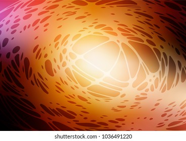 Vector natural elegant template. Doodles created by child on blurred abstract background with gradient. The doodle design can be used for your web site.