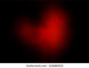 Vector natural elegant template. Doodles created by child on blurred abstract background with gradient. The template can be used as a background for cell phones.