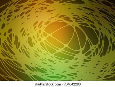 Vector natural elegant template. Doodles created by child on blurred abstract background with gradient. Brand-new style for your business design.