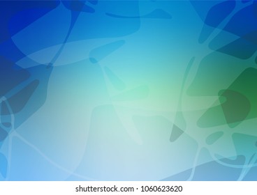 Vector natural elegant template. Glitter abstract illustration with doodles and lines drawn by child. A new texture for your design.