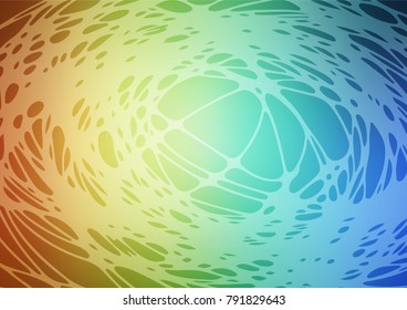 Vector natural elegant template. Modern geometrical abstract illustration with doodles drawn by child. The best blurred design for your business.