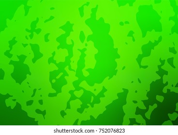 Vector natural elegant template. Shining colored illustration with childish doodles in Arabic style. The template can be used as a background for cell phones.