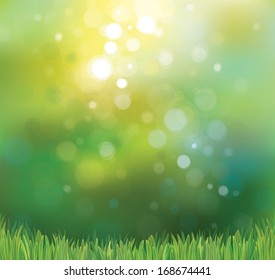 Vector nature background.