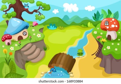 vector nature background