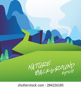 Vector of Nature Background