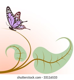Vector nature background