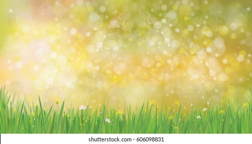 Vector  nature  background.