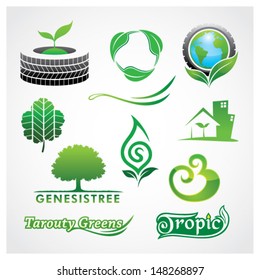 Vector Nature Green Symbol