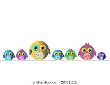 vector nature illustration bird art design graphic