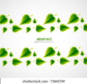 Vector nature leaves