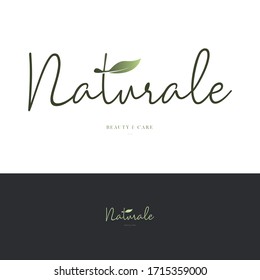 Vector Nature Logo for Beauty