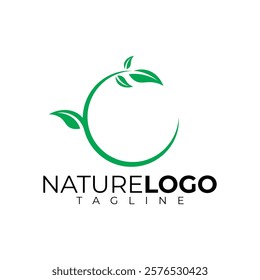 vector nature logo premium template