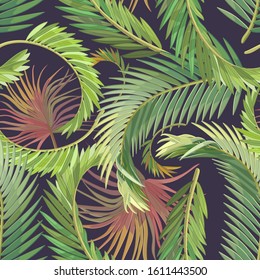 vector nature seamless pattern background design