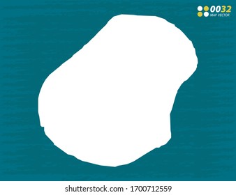 Vector of Nauru map on dark background.