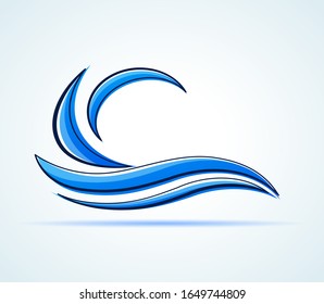 Vector nautical concept symbol design