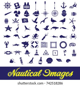 Vector Nautical Images. Scalable to any size without losing resolution. Use them for your next invitation, announcement, flier, or any of your design pieces.