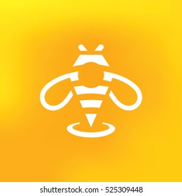 Vector Navigation Bee Logo.