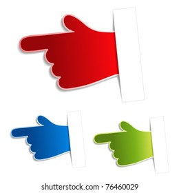 Vector navigation hands