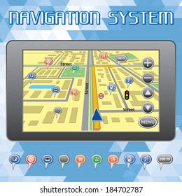 vector navigation system for cars and Internet