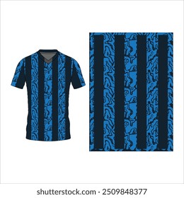 camiseta azul marinha vetor jersey. Muito bom para usar como uma referência de design de camisa