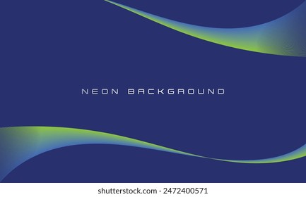 Vector neon background illustrations for digital or print media