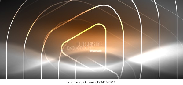 Vector neon color abstract background, vector design