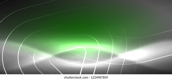 Vector neon color abstract background, vector design