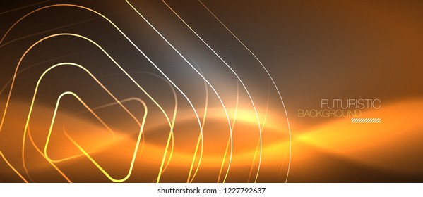 Vector neon color abstract background, vector design
