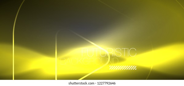 Vector neon color abstract background, vector design