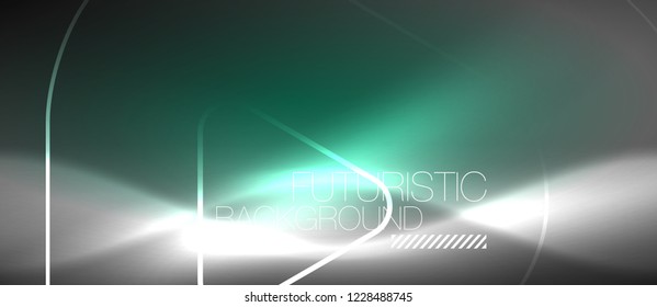 Vector neon color abstract background, vector design