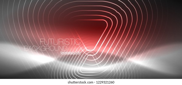 Vector neon color abstract background, vector design