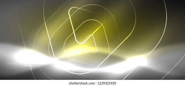 Vector neon color abstract background, vector design