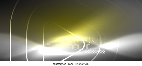 Vector neon color abstract background, vector design